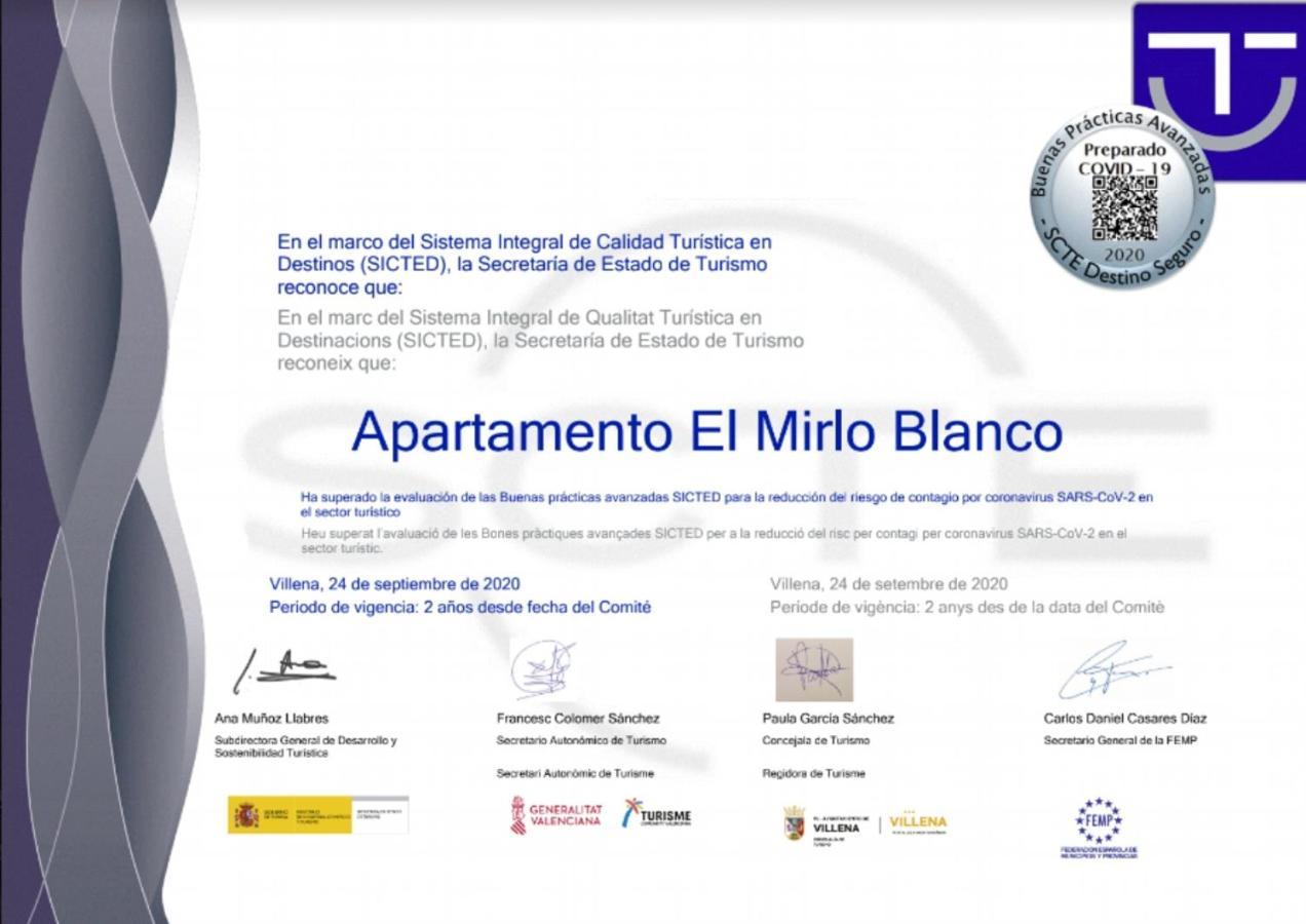 Apartamento El Mirlo Blanco Вилена Екстериор снимка